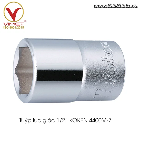 Tuýp lục giác 1/2" KOKEN 4400M-7