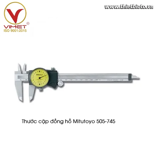 Thước cặp đồng hồ Mitutoyo 505-745