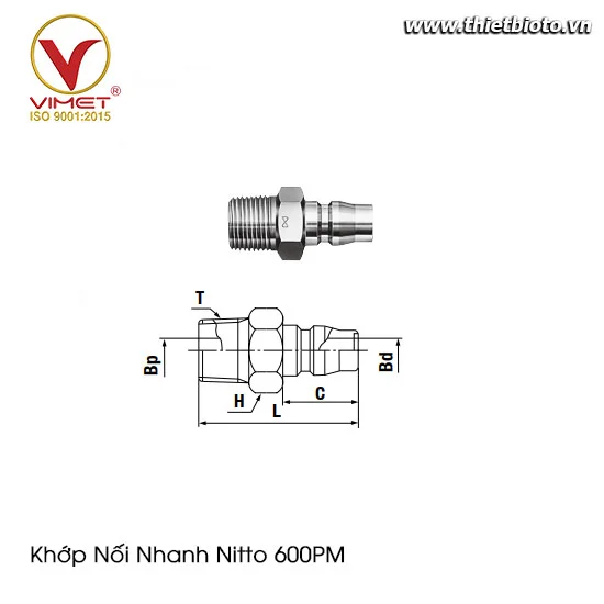 Khớp Nối Nitto 600PM