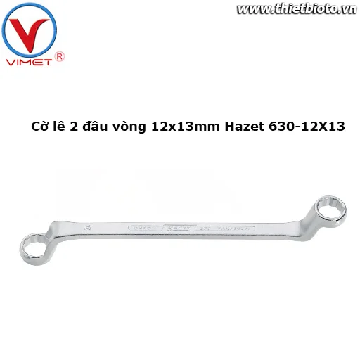 Cờ lê 2 đầu vòng 12x13mm Hazet 630-12X13