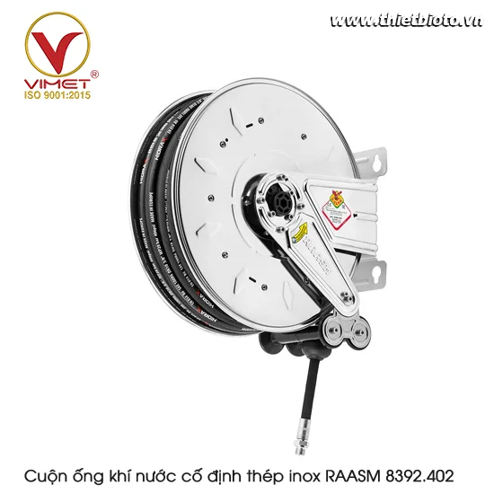 Cuộn ống khí nước cố định thép inox RAASM 8392.402