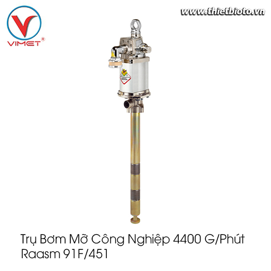 Trụ bơm mỡ  công nghiệp 4400 g/phút Raasm 90FSP/451