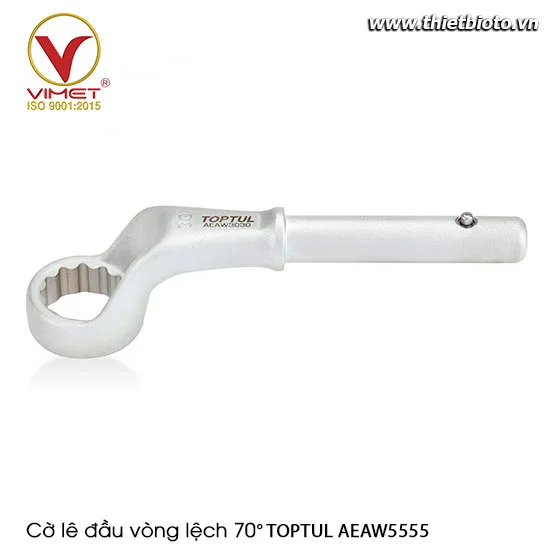 Cờ lê đầu vòng lệch 70° TOPTUL AEAW5555