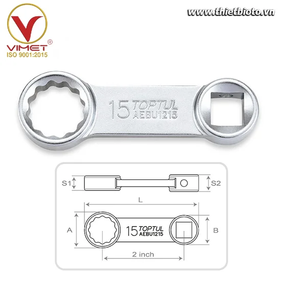 Cờ lê nối cho cần xiết 3/8" TOPTUL AEBU1219