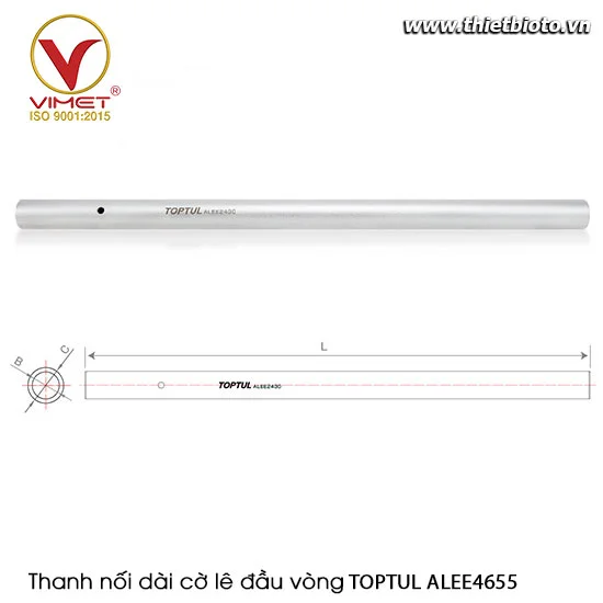 Thanh nối dài cờ lê đầu vòng TOPTUL ALEE4655