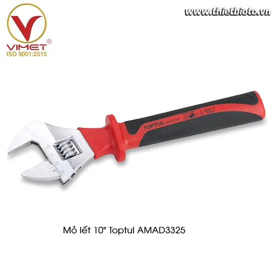Mỏ lết 10" cách điện 1000V Toptul AMAD3325