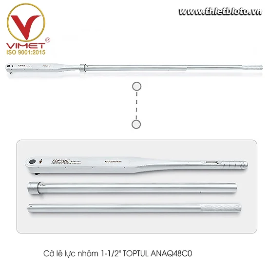 Cờ lê lực nhôm 1-1/2" TOPTUL ANAQ48C0
