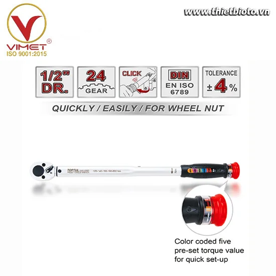 Cờ lê lực 5 trong 1 TOPTUL ANEA1614