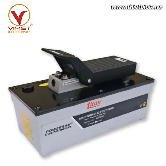 Bơm thủy lực 2 chiều dẫn động bằng khí nén Powerram AP8000D