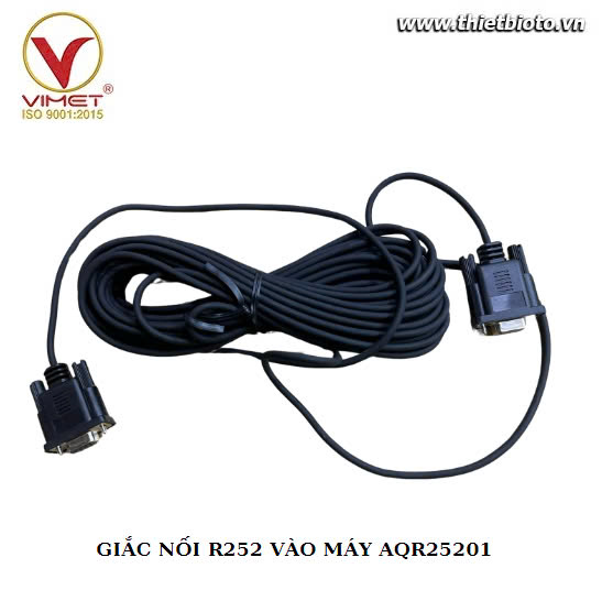 Giắc nối R252 vào máy Qrotech AQR25201