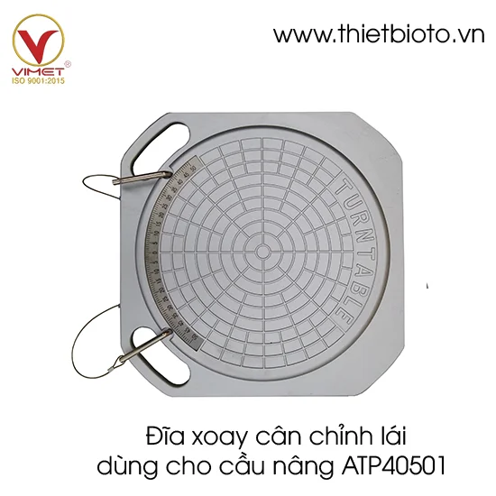 Bộ đĩa xoay cho cầu nâng cân chỉnh lái ATP40501