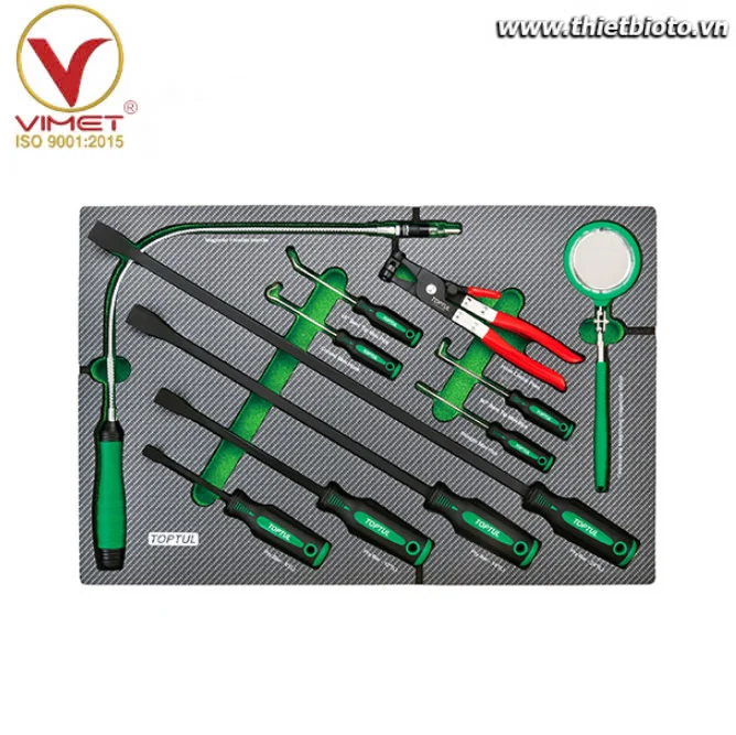 Bộ dụng cụ tổng hợp 11PCS TOPTUL GED0112