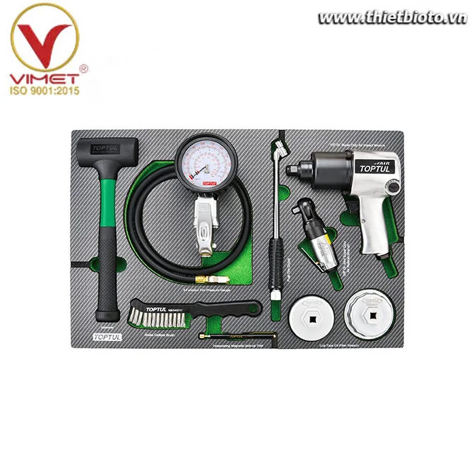 Bộ dụng cụ tổng hợp 8 chi tiết TOPTUL GED0083