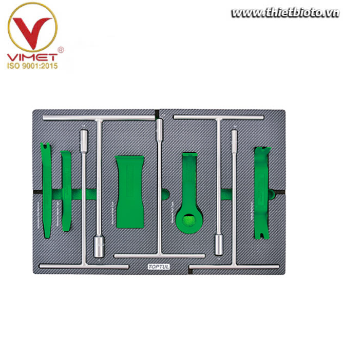 Bộ tay vặn chữ T & Dụng Cụ Tháo Lắp Tiện Dụng 10PCS TOPTUL GED0101