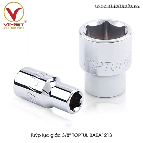 Tuýp lục giác 3/8" TOPTUL BAEA1213
