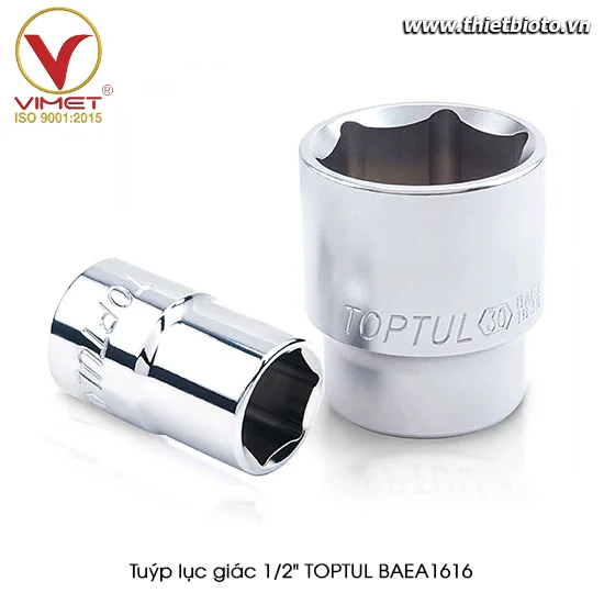 Tuýp lục giác 1/2" TOPTUL BAEA1616