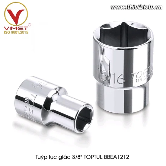 Tuýp lục giác 3/8" BBEA1212
