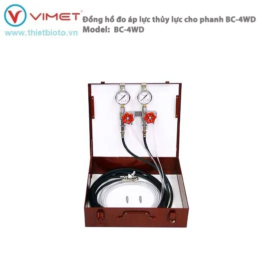 Đồng hồ đo áp lực thủy lực cho phanh BC-4WD