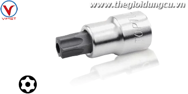 Đầu vít sao 1/4" cách điện Toptul BCLA0808