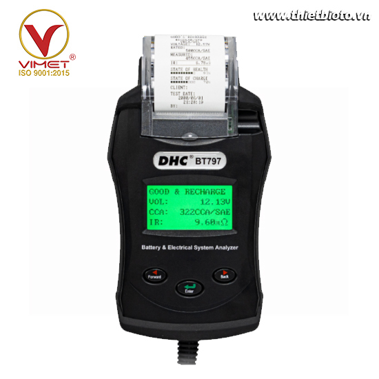 Máy kiểm tra bình ắc quy DHC BT797