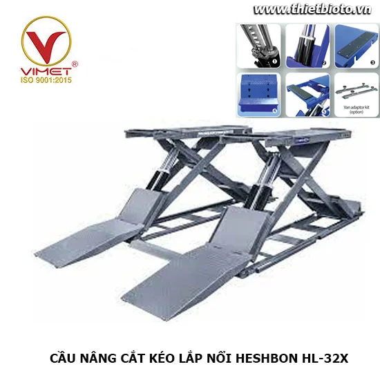 CẦU NÂNG CẮT KÉO LẮP NỔI HESHBON HL-32X / ABOVE-GROUND