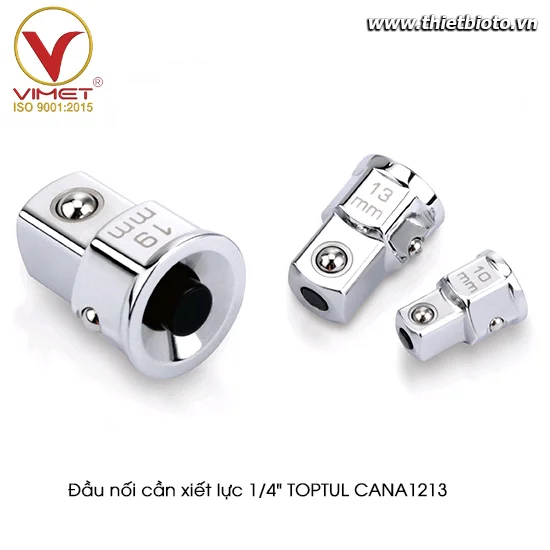 Đầu nối cần xiết lực 3/8" TOPTUL CANA1213