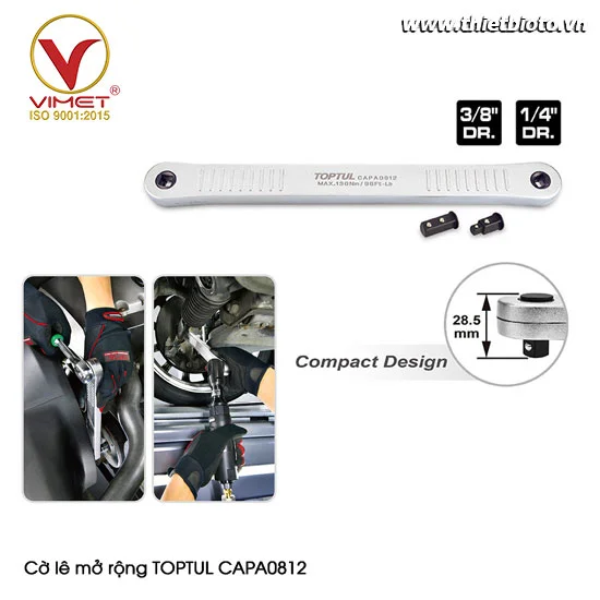 Cờ lê mở rộng TOPTUL CAPA0812