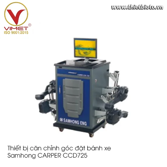 Thiết bị căn chỉnh góc đặt bánh xe  Samhong CARPER CCD725