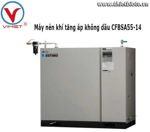 Máy nén khí tăng áp không dầu CFBSA55-14