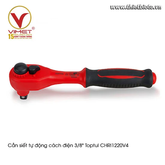 Cần siết tự động cách điện 3/8" Toptul CHRI1220V4