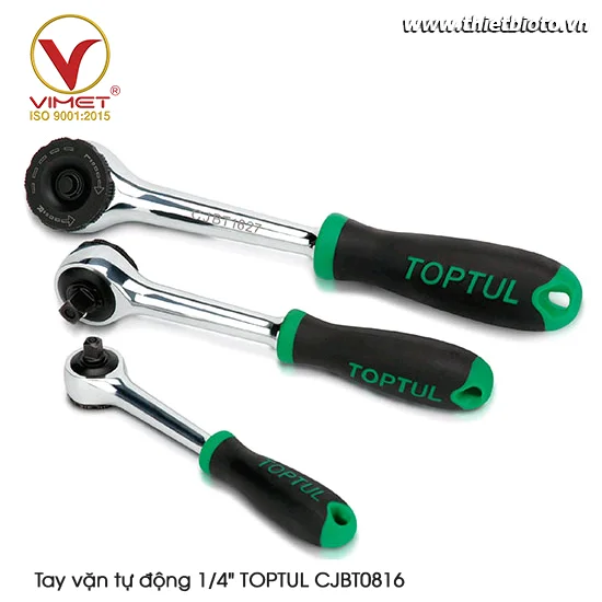 Tay vặn tự động 1/4" TOPTUL CJBT0816