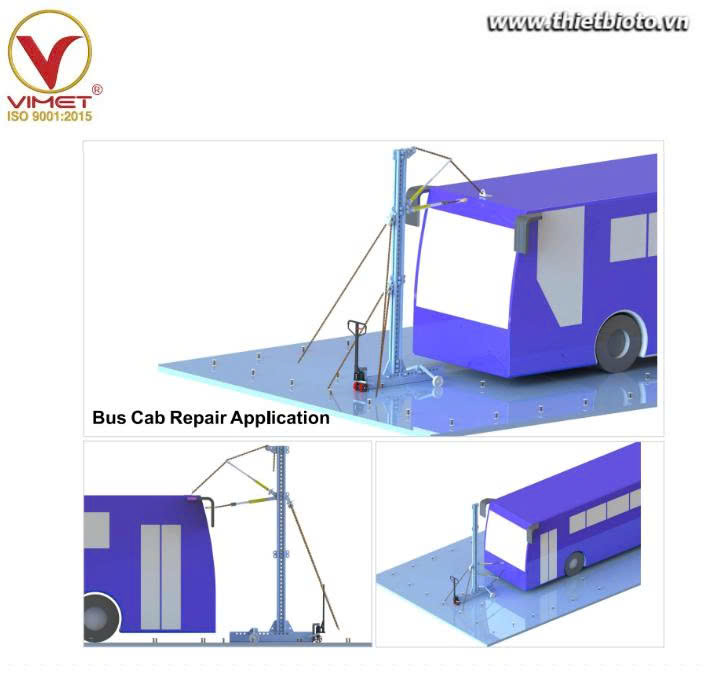Hệ thống nắn chỉnh cabin xe buýt - xe tải cỡ lớn DOOCAR CT-4115B