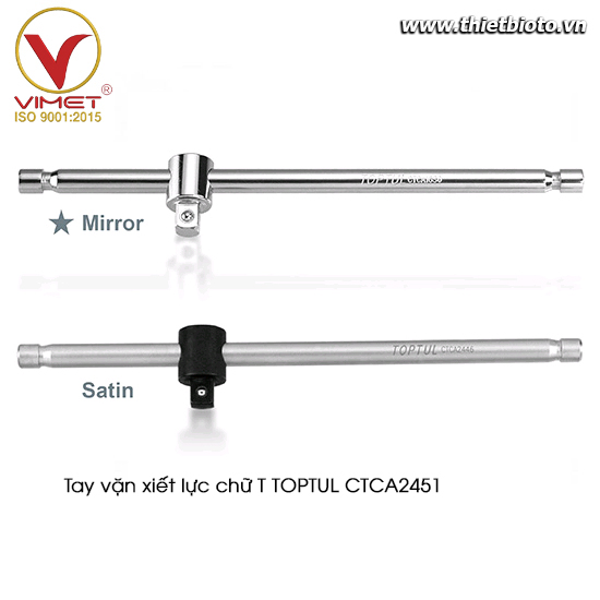 Tay vặn xiết lực chữ T TOPTUL CTCA2451