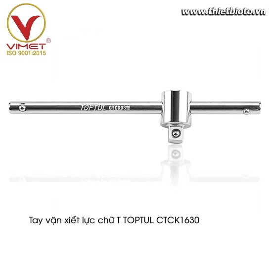 Tay vặn xiết lực chữ T TOPTUL CTCA2446