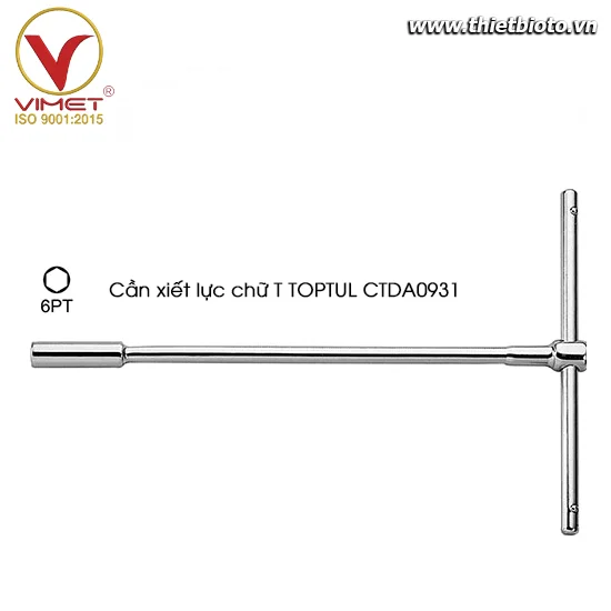 Cần xiết lực chữ T TOPTUL CTDA0931