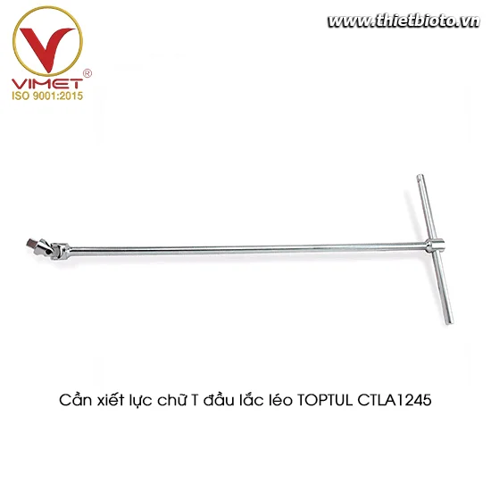 Cần xiết lực chữ T đầu tuýp lắc léo TOPTUL CTLA1245