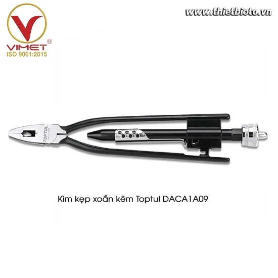 Kìm kẹp xoắn kẽm Toptul DACA1A09