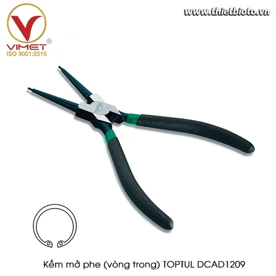 Kềm mở phe (vòng trong) TOPTUL DCAD1209