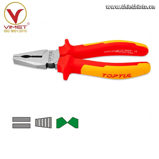 Kềm tổng hợp cách điện VDE TOPTUL DGCA2207