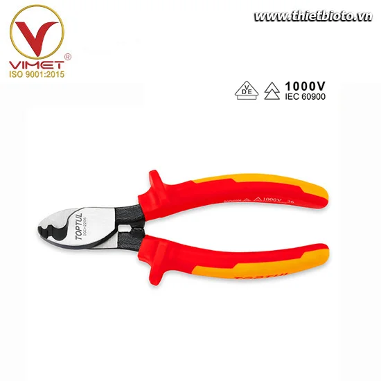 Kìm cắt cáp cách điện VDE TOPTUL DGCH2206