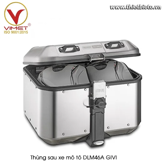 Thùng 46 lít bao gồm baga