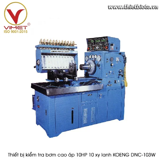 Thiết bị kiểm tra bơm cao áp 10HP 10 xy lanh KOENG DNC-103W