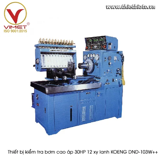 Thiết bị kiểm tra bơm cao áp 30 HP 12 xy lanh KOENG DND-103W++