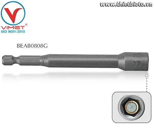 Đầu bắn vít tôn 1/4" Toptul BEAB0808G