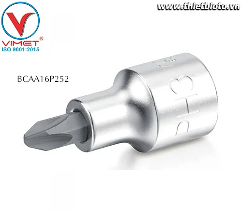 Đầu tuýp mũi vít 1/2" Toptul BCAA16P252