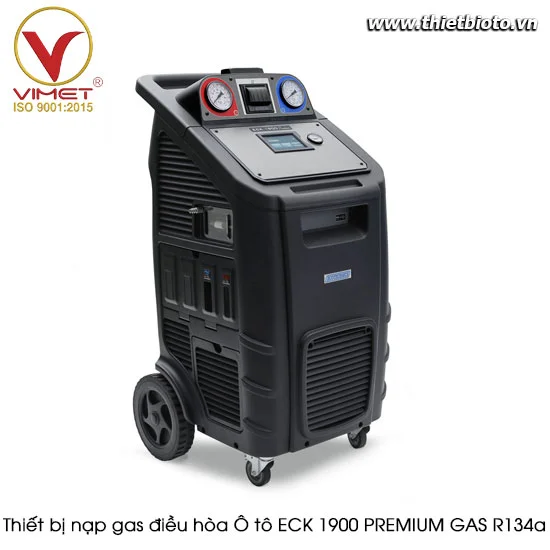Thiết bị nạp gas điều hòa Ô tô ECK 1900 PREMIUM GAS R134a