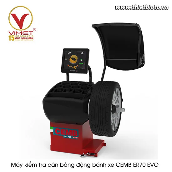 Máy kiểm tra cân bằng động bánh xe CEMB ER70 EVO