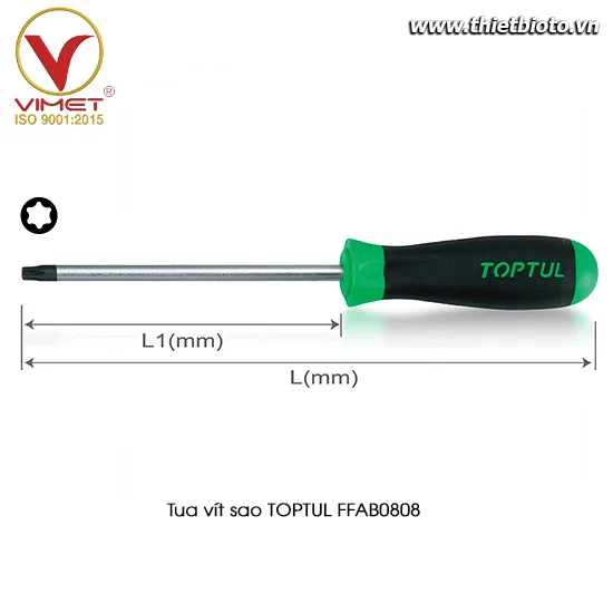 Tua vít sao TOPTUL FFAB0808