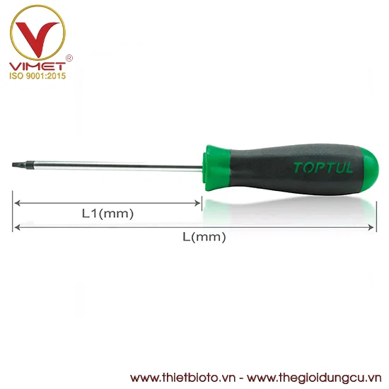 Tua vít đầu vuông TOPTUL FJAB0315