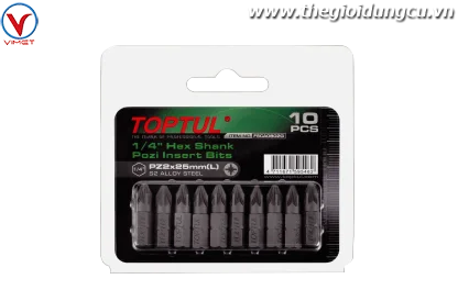 Vỉ đầu vít bake sao 1/4” TOPTUL FSCA0800G